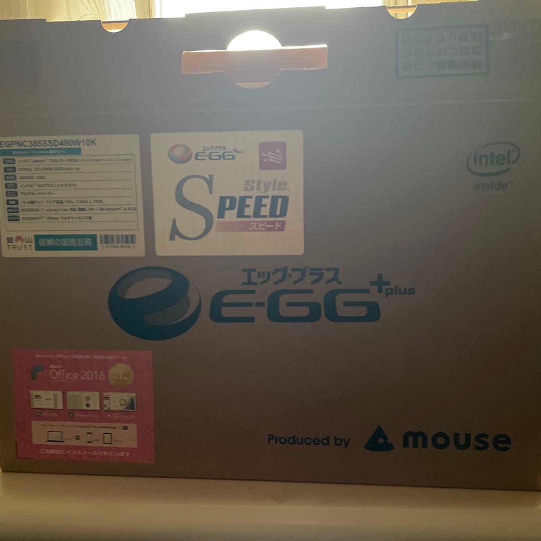 ☆ジャンク品☆mouse ノートPC ACアダプター付き (その他)