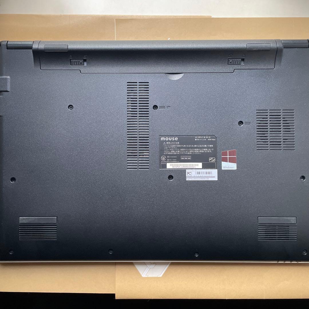 ☆ジャンク品☆mouse ノートPC ACアダプター付き (その他)