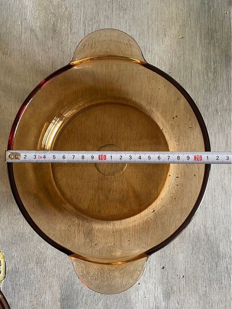 ビジョン フライパン 鍋 セット アンバーガラス 耐熱ガラス