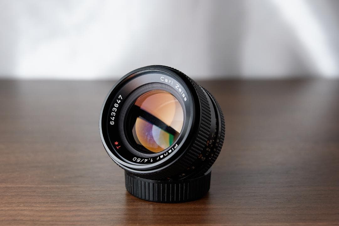 Carl zeiss planar 50mm f1.4 Y/Cマウント