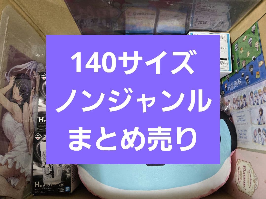 アニメグッズなど 140サイズ ノンジャンル 大量 まとめ売り 約530点
