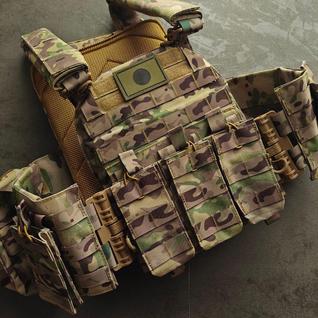 新品　LBT type プレートキャリア　マルチカム　とにかく頑丈