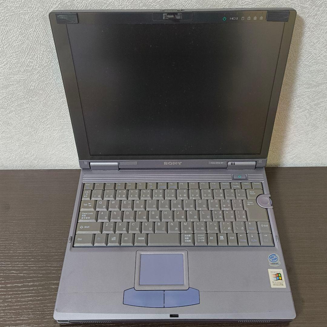 SONY VAIO PCG-XR1E/BP Windows 98 リカバリ済