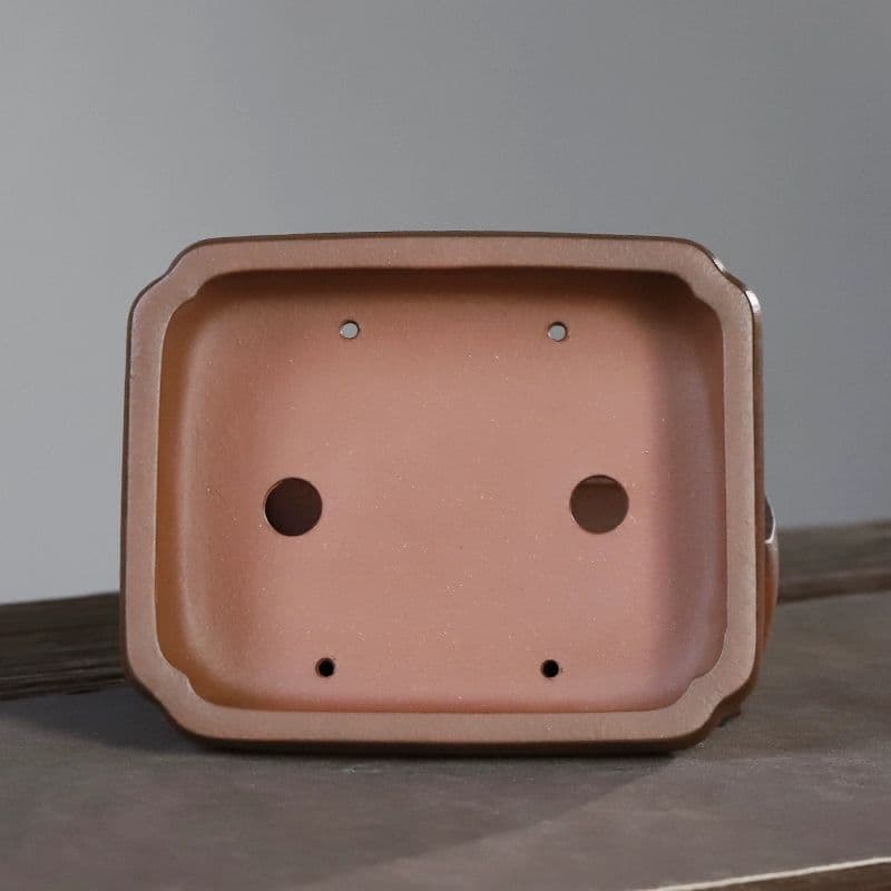 長方形紫砂鉢 盆栽鉢 植木鉢 小品盆栽鉢 大品盆栽鉢