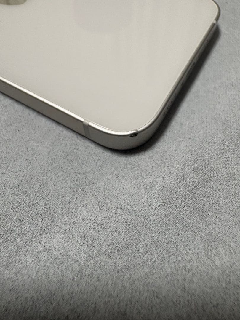 Apple iPhone 12mini White 透明なケース付