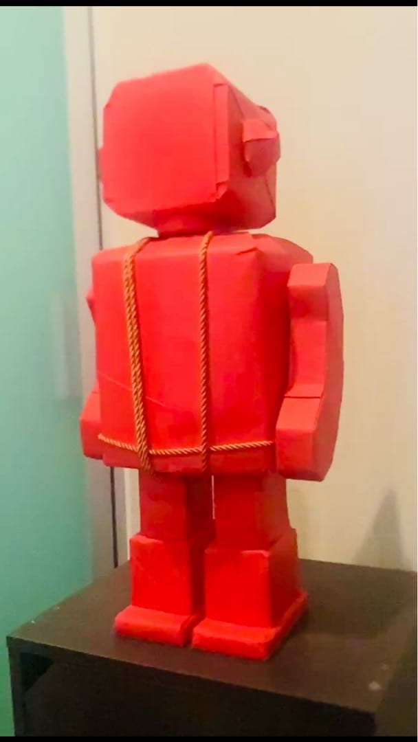 ART ロボット ディスプレイ　1点物 インテリア　置き物　クラフトアート