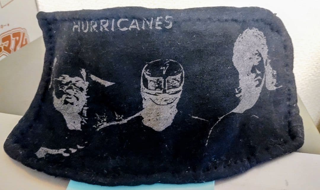 レア★カルガリーハリケーンズ布パッチ★SSマシン・ヒロ斎藤・高野俊二・プロレス