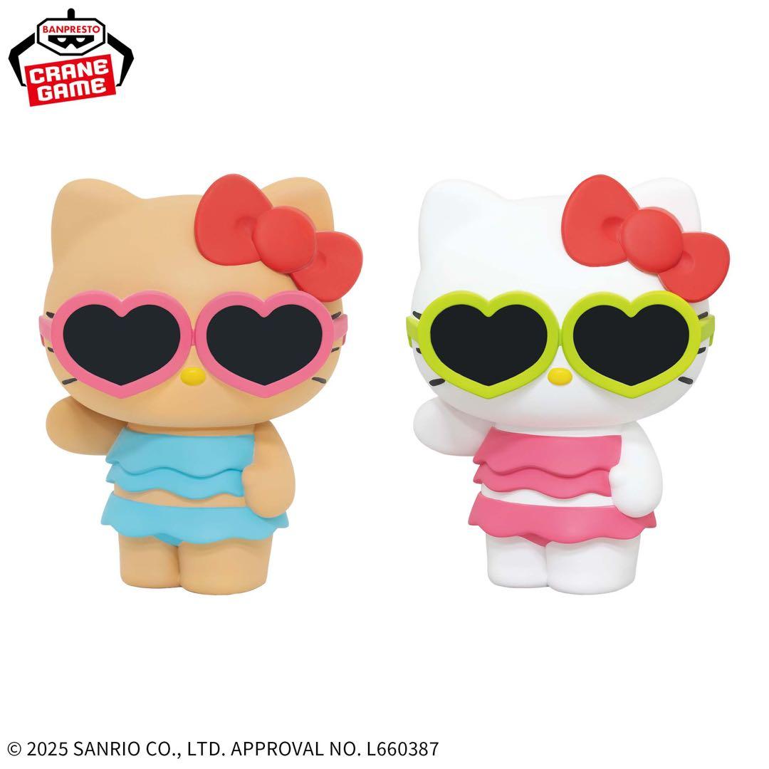 ハローキティ 水着 フィギュア 2025年2個セット