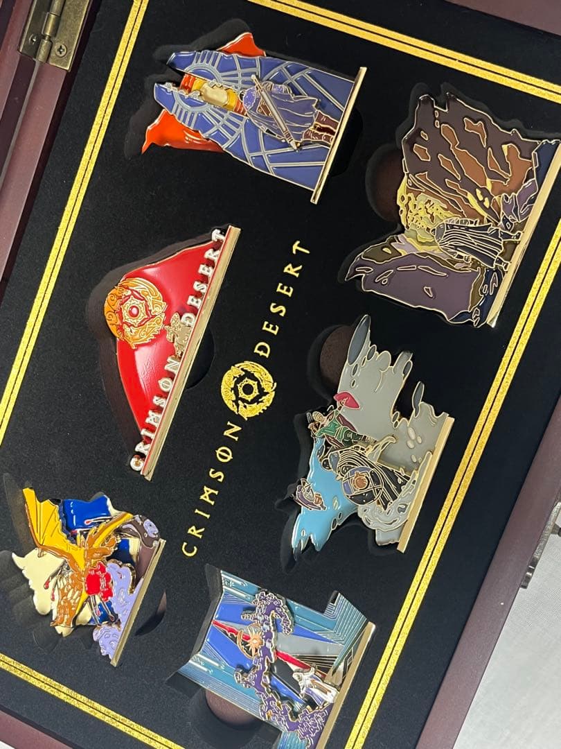 【非売品:関係者ノベルティ】紅の砂漠　マグネットセット