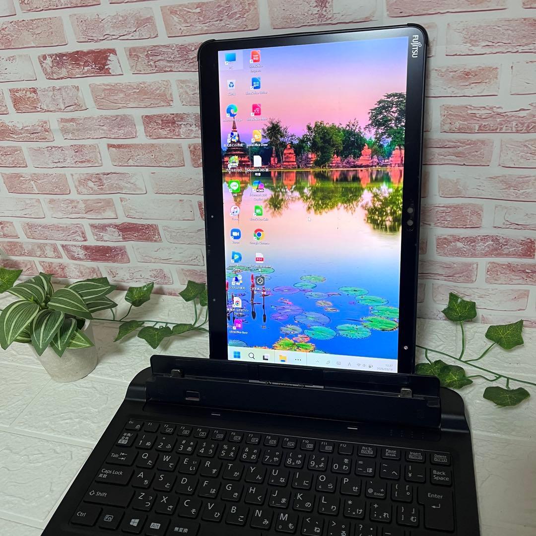 ★中古タッチパネル M.2 SSD128GB★Q7310/DE ノートPC191
