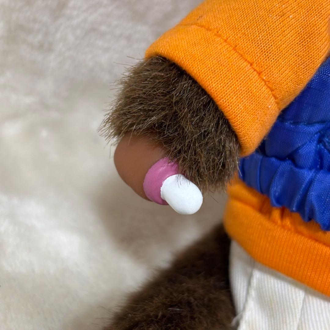 【希少】モンチッチ 35周年 DJ 男の子 コレクションドール セキグチ 当時物