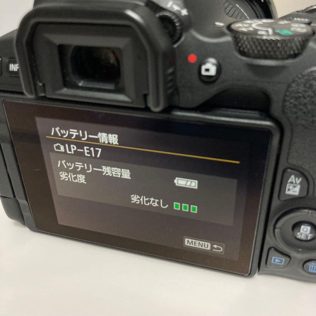 【美品】Canon EOS Kiss X9 レンズキット + 付属品