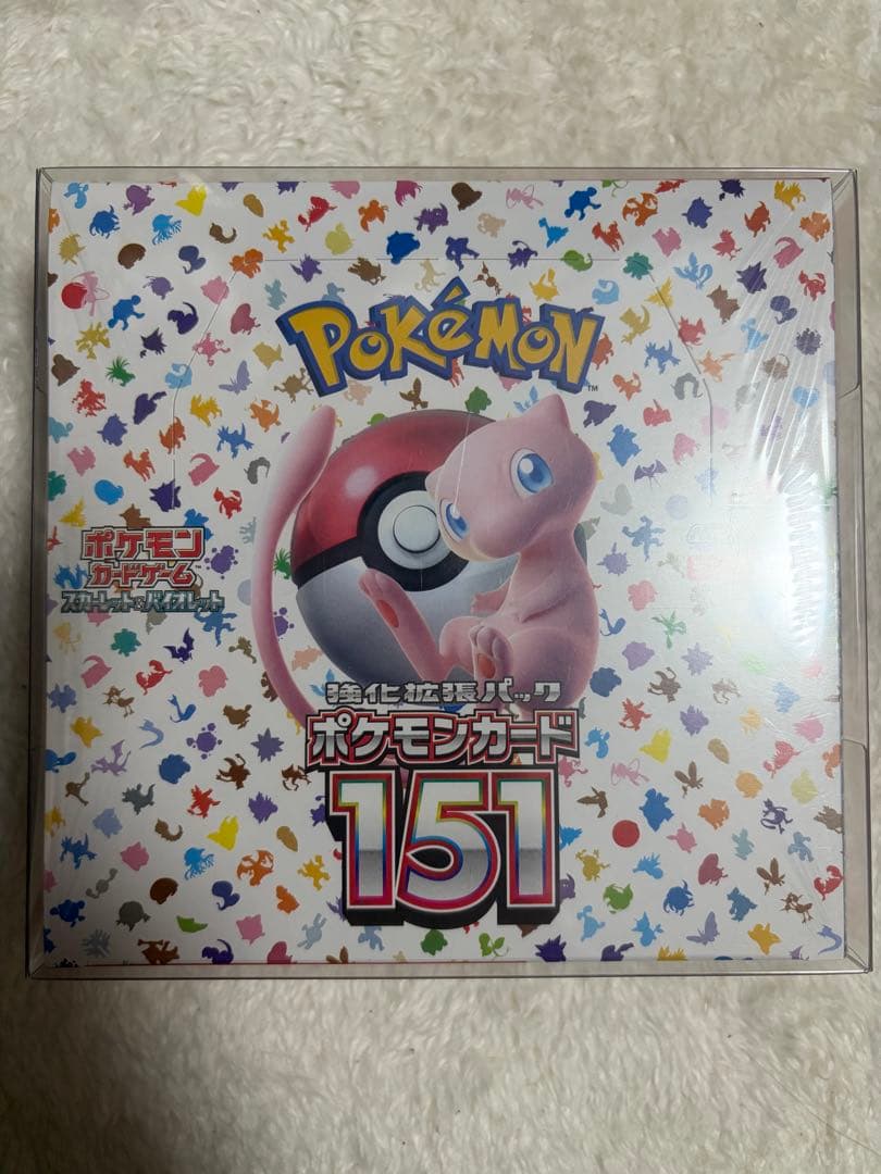 ポケモンカード　151 シュリンク付き ポケセン産　ワンオーナー品