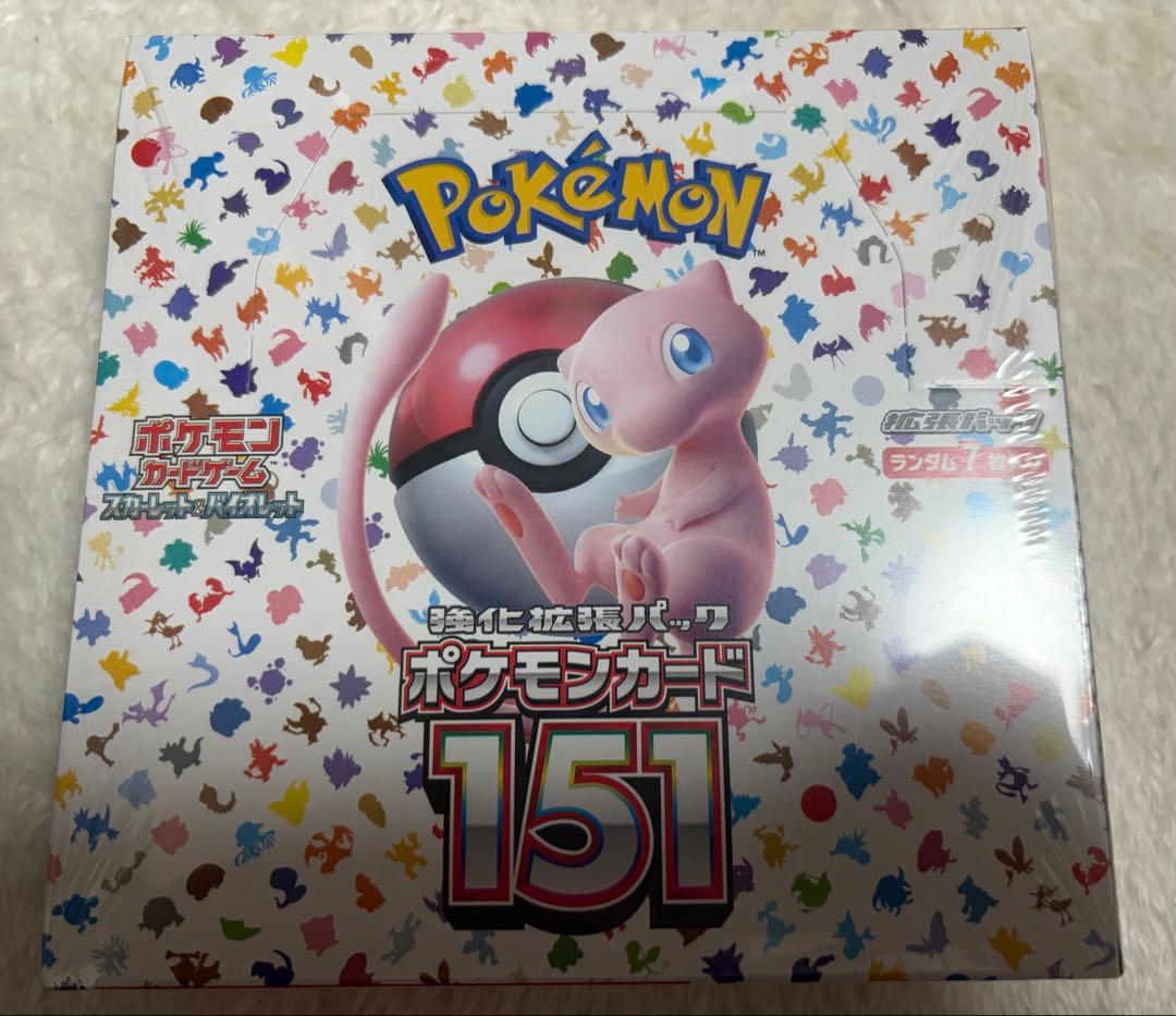ポケモンカード　151 シュリンク付き ポケセン産　ワンオーナー品