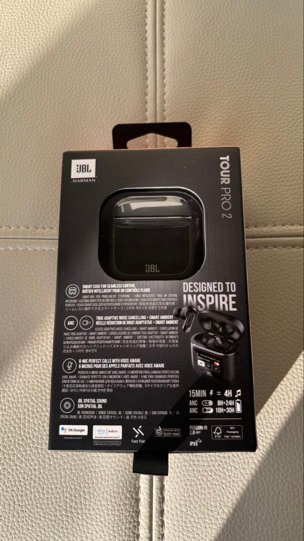 【極美品】JBL TOUR PRO 2 ワイヤレスイヤホン