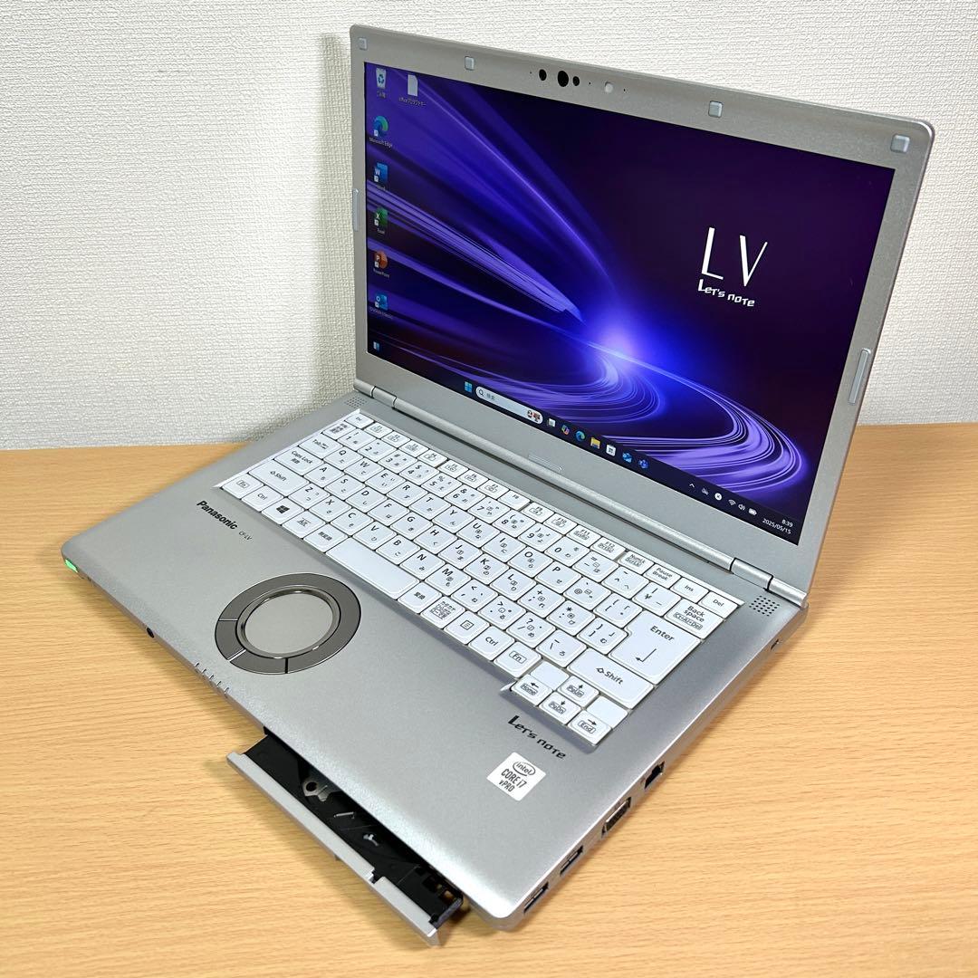 Windowsノート本体 Panasonic Let's note LV9 i7 512GB 16GB