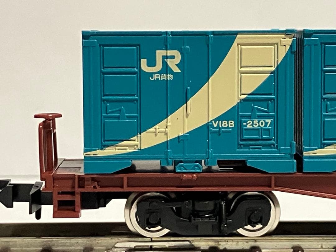 TOMIXコキ50000 5両18D-V18B-18C-30Aコンテナ搭載貨車