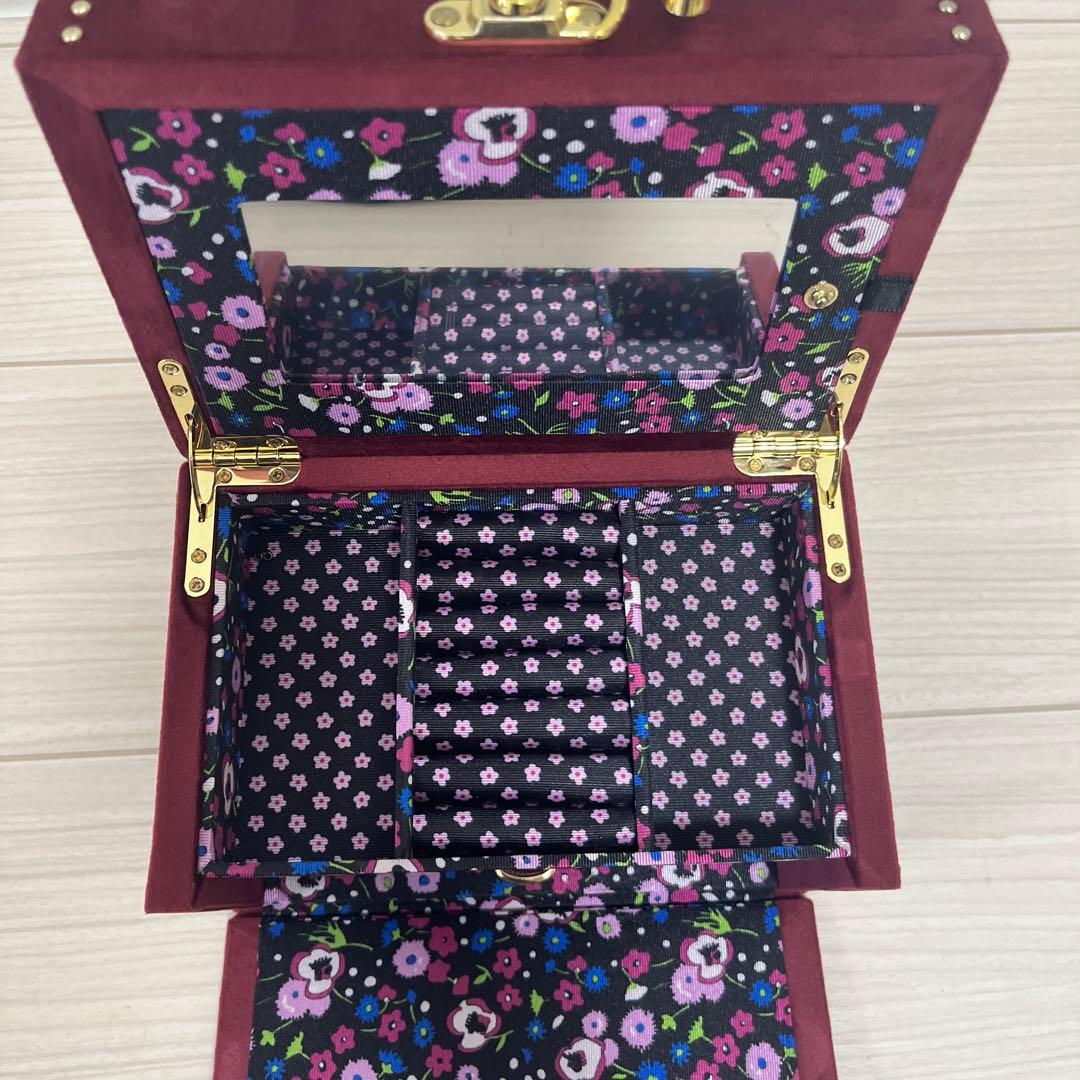 Francfranc ANNA SUI ジュエリーボックス Sダークレッド