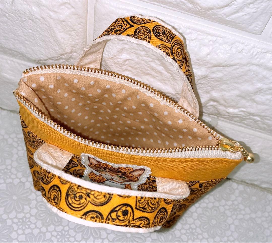 トート風ミニポーチ＆まぁるい巾着♡コヤンイサムチョン