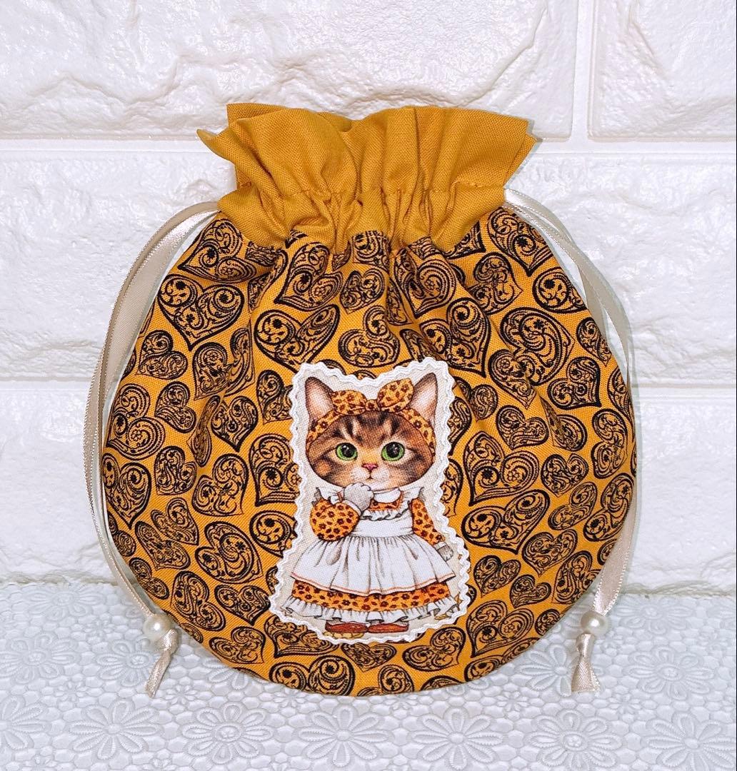 トート風ミニポーチ＆まぁるい巾着♡コヤンイサムチョン