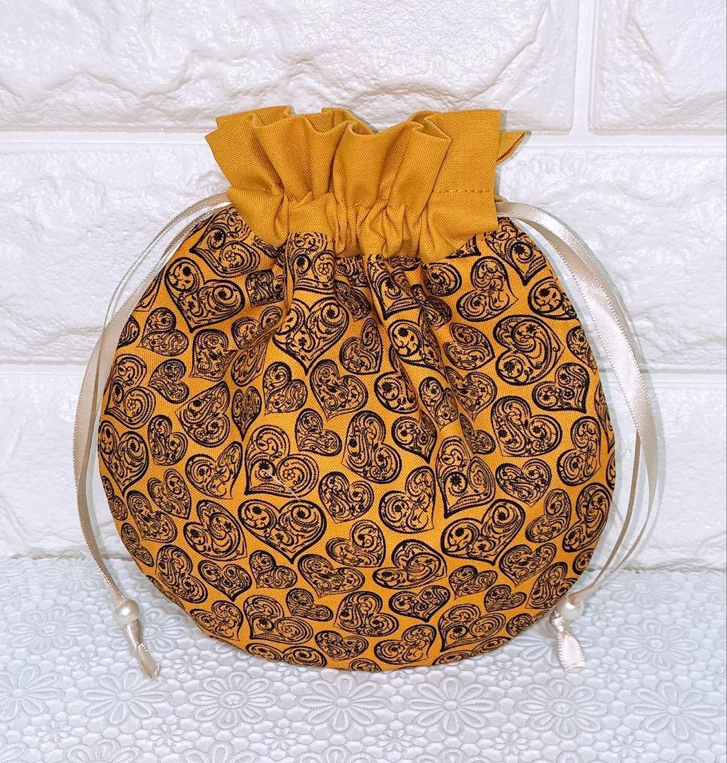 トート風ミニポーチ＆まぁるい巾着♡コヤンイサムチョン