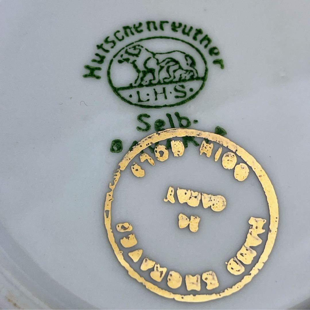 【希少】フッチェンロイター 24K 金彩 カップ＆ソーサー ハンドエングレーブド