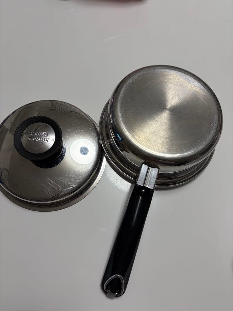 アムウェイ IH 対応 Amway 小フライパンと蓋計２点