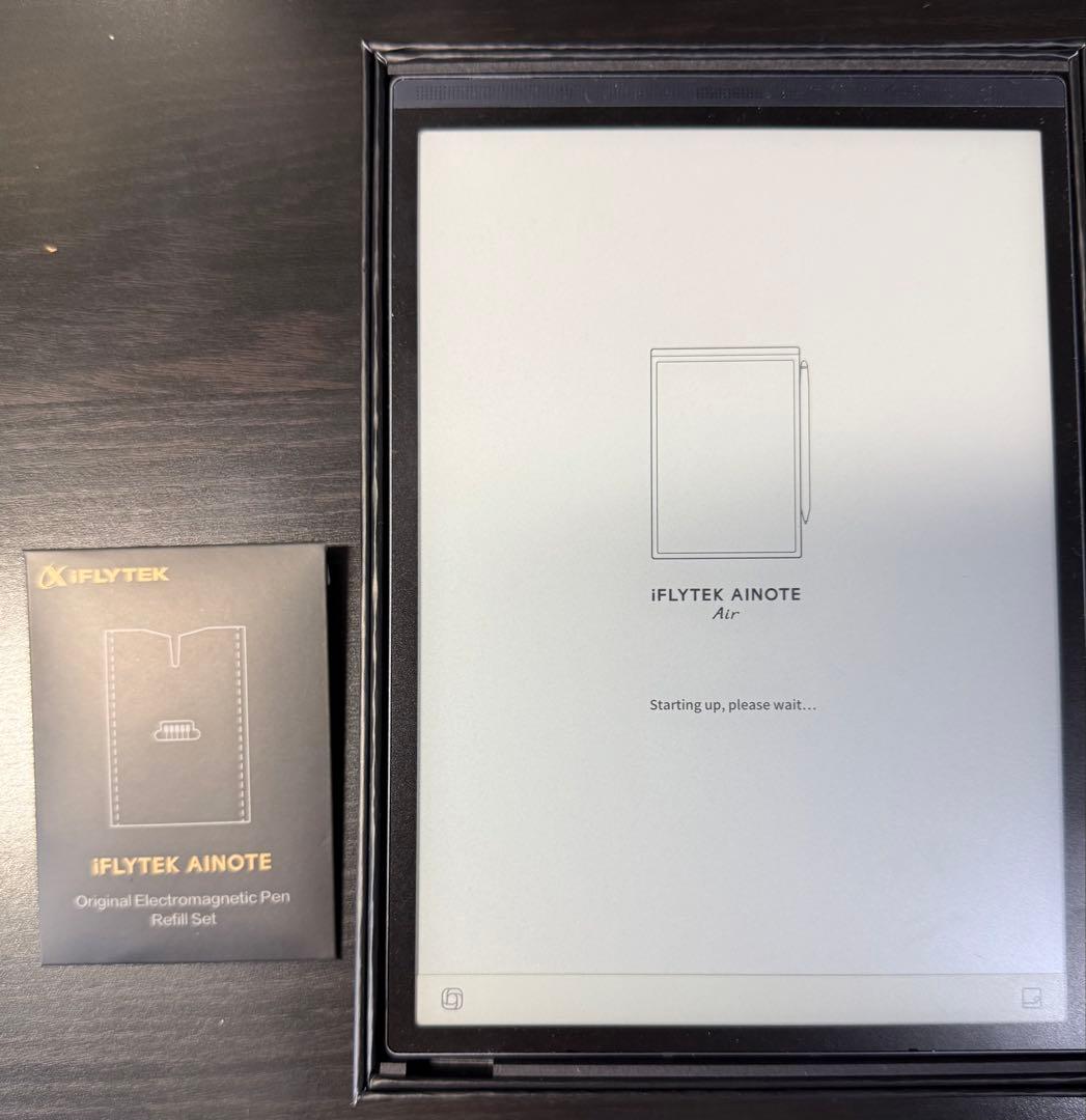 音声文字起こし×手書きノート！ iFLYTEK AI NOTE Air2