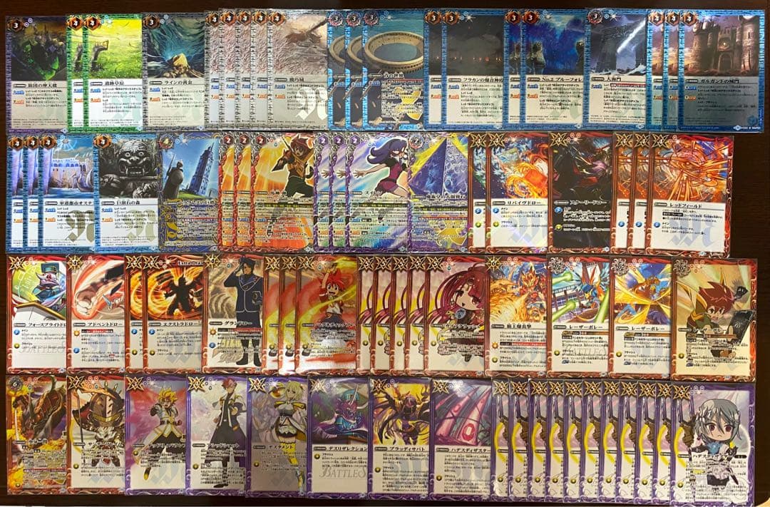 バトスピ 引退品 315枚＋スリーブ＋紫コア