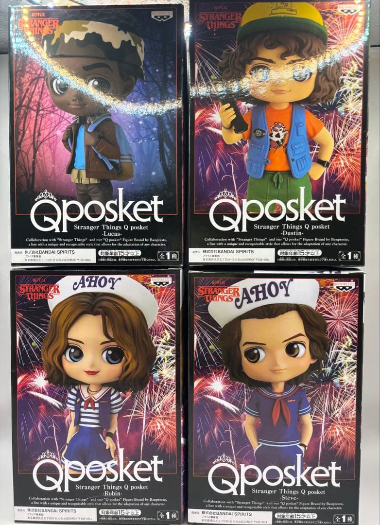 ストレンジャーシングスQposket Stranger Things ロビン他