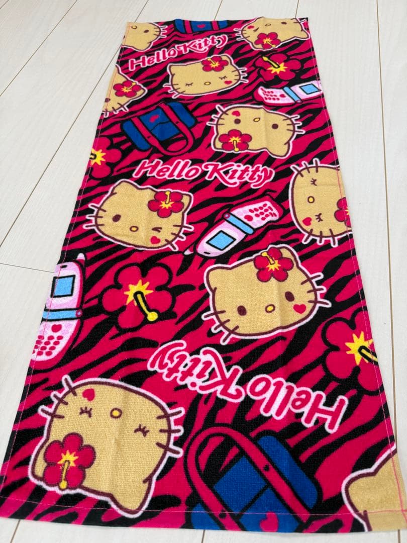 サンリオ　日焼けギャルキティ　バス/フェイスタオル　8枚　しまむら新作　新品