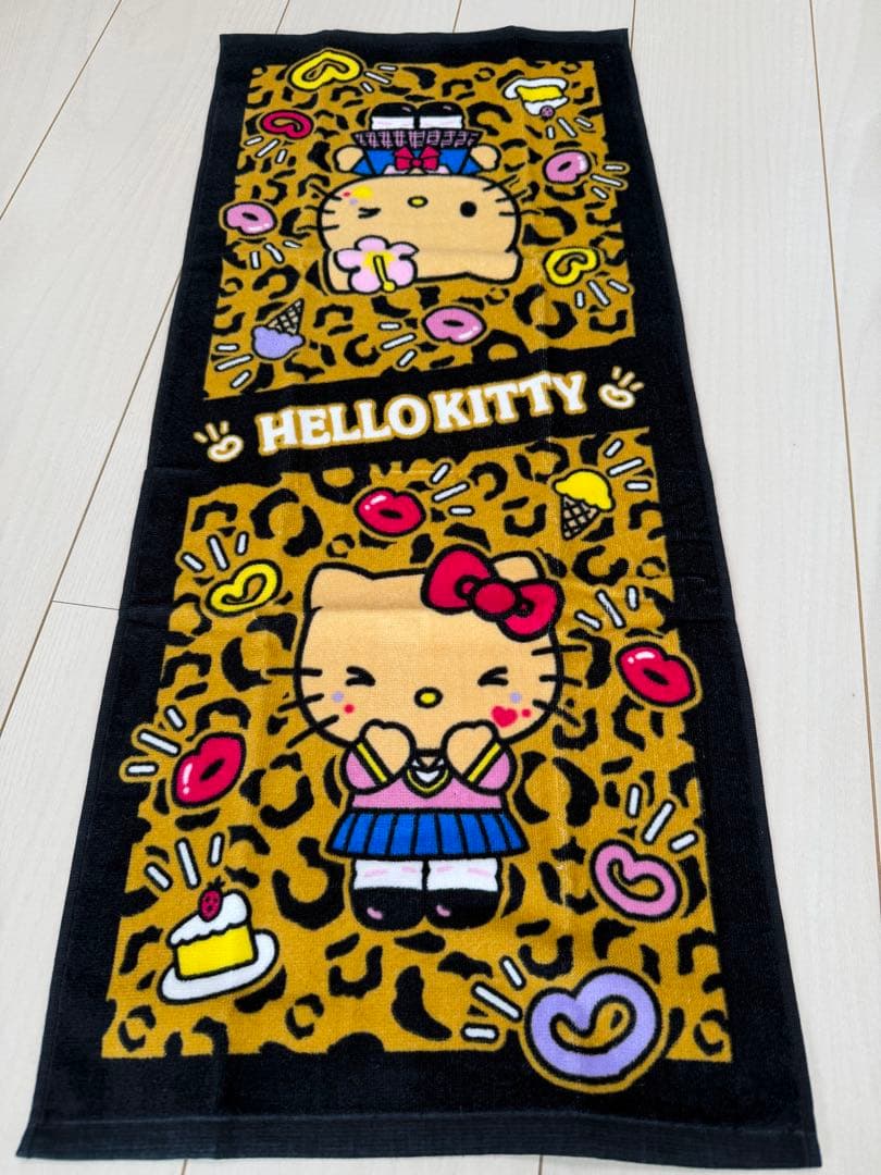 サンリオ　日焼けギャルキティ　バス/フェイスタオル　8枚　しまむら新作　新品