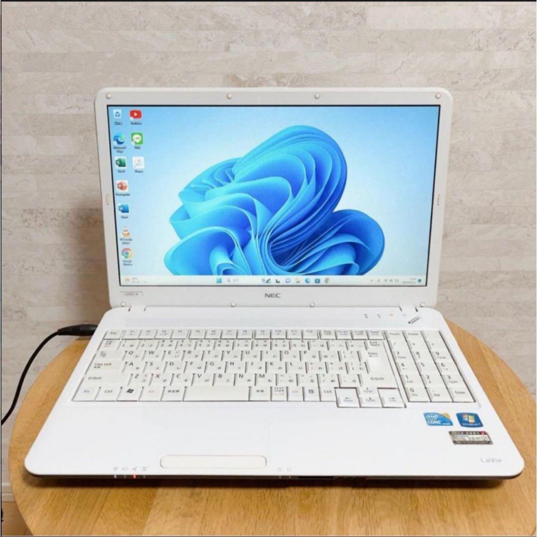 ☆迷ったらコレ☆爆速SSD搭載 動作快適 ノートパソコン NEC Win11