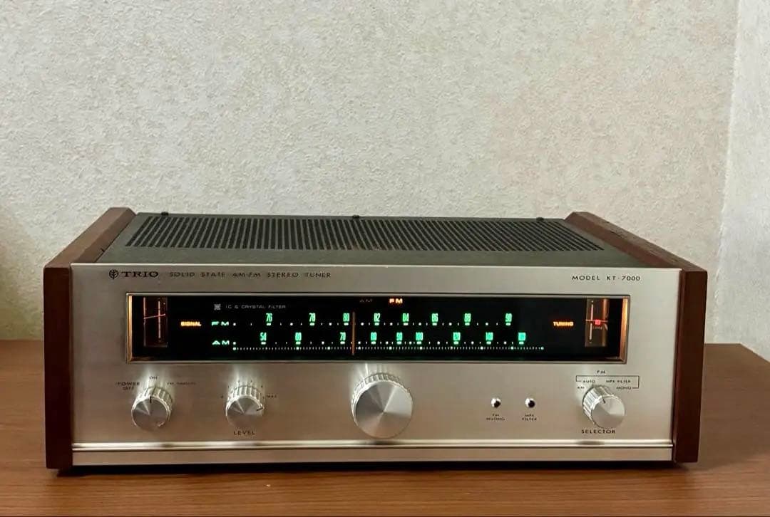 TRIO KT-7000 AM/FM ステレオチューナー　中古品