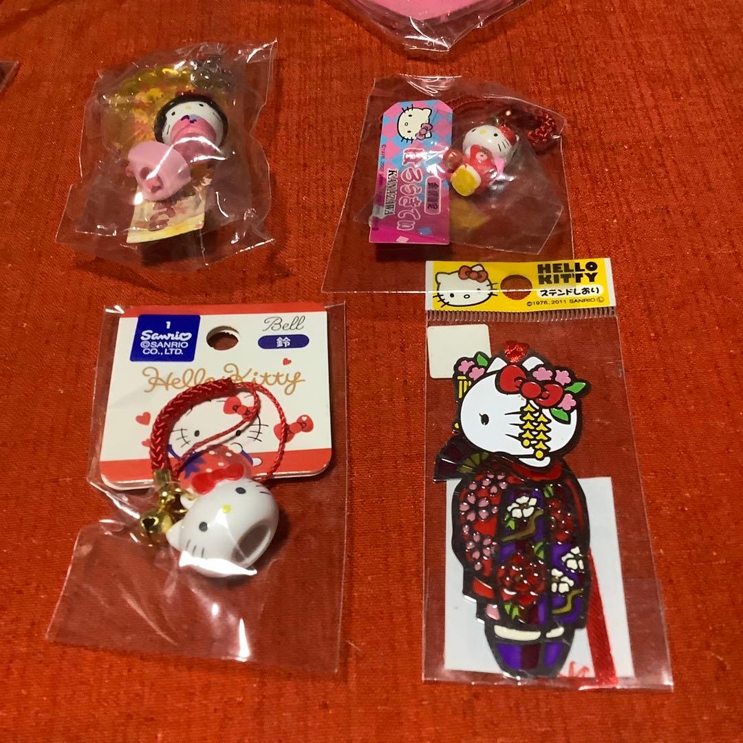 地域限定ハローキティ 和風デザイングッズ13点セット