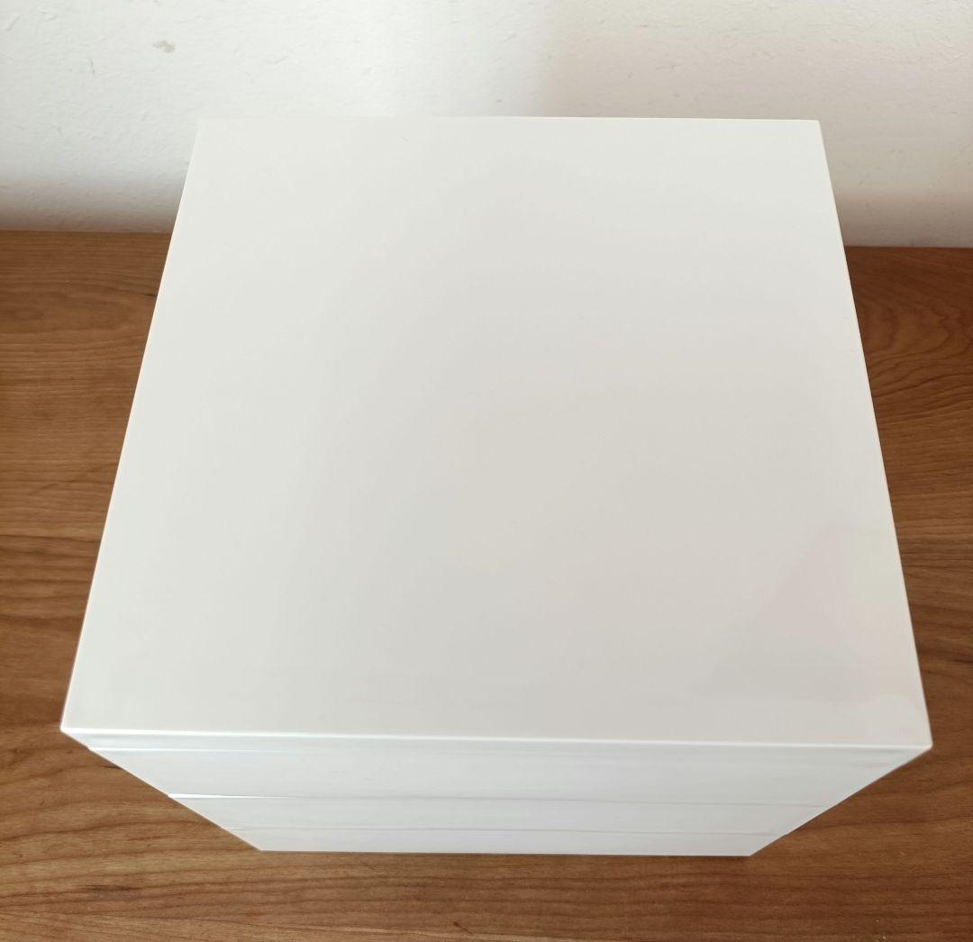 栗原はるみ　ゆとりの空間　三段重　重箱　ホワイト　おせち