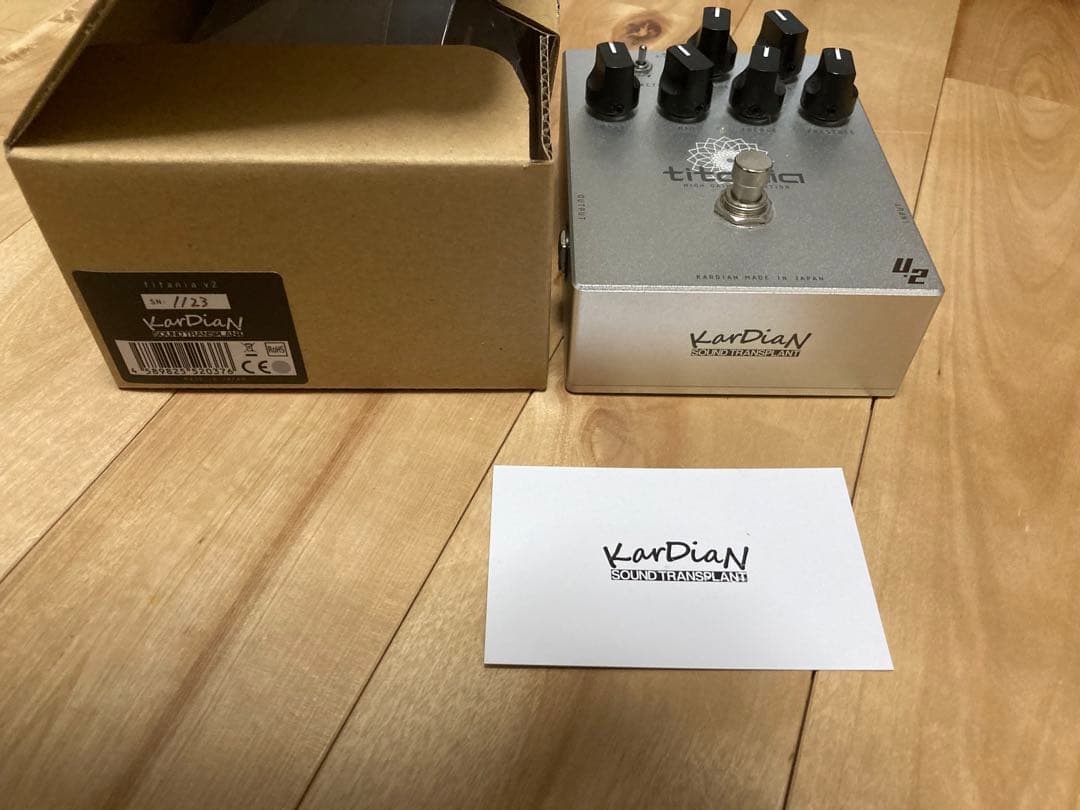 ギター Kardian titania v2