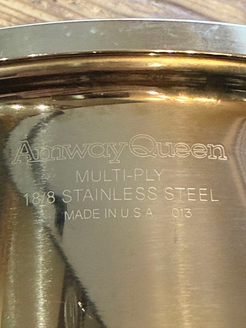 アムウェイ・クィーン 4Lシチューパン スティーマー付 MADE in USA