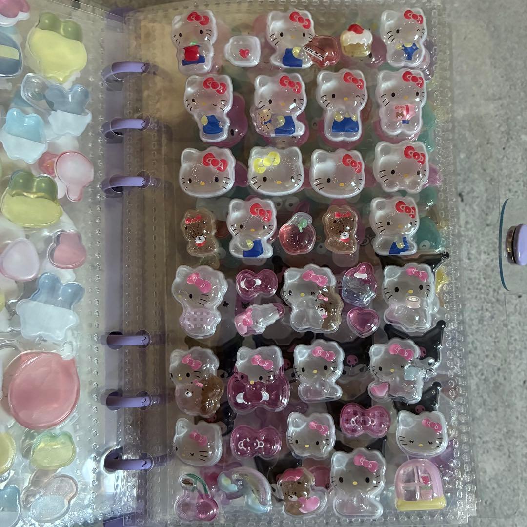 箱入り❤️プレゼントラッピング済❤️シール帳完成品A6サイズ13ページ＋レフィル５枚