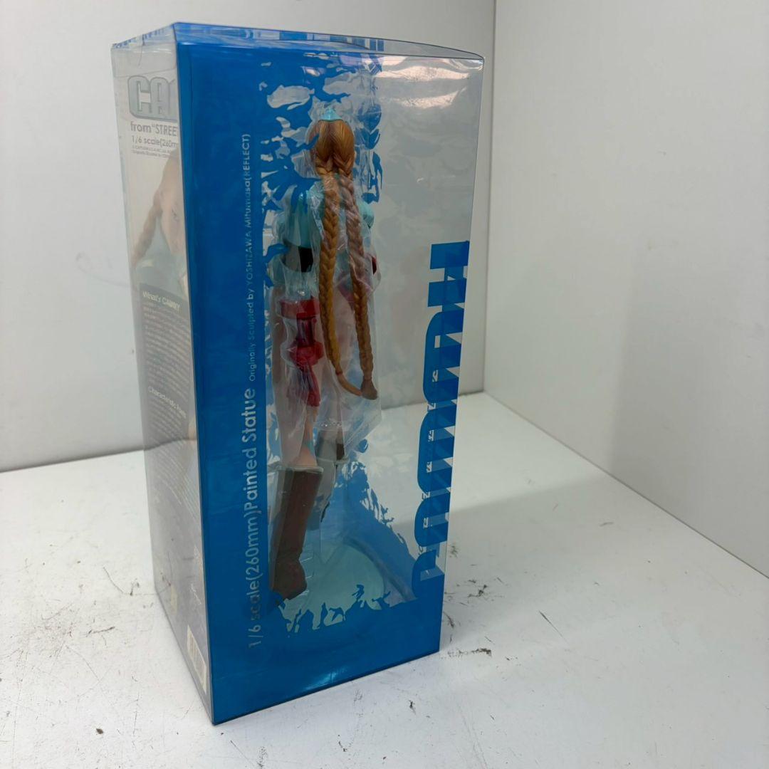 R◆【海洋堂 ストリートファイターZERO3 キャミィ ブルー 1/6 】