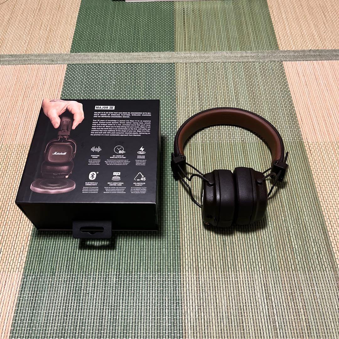 Marshall Major Ⅳ ワイヤレスヘッドホン