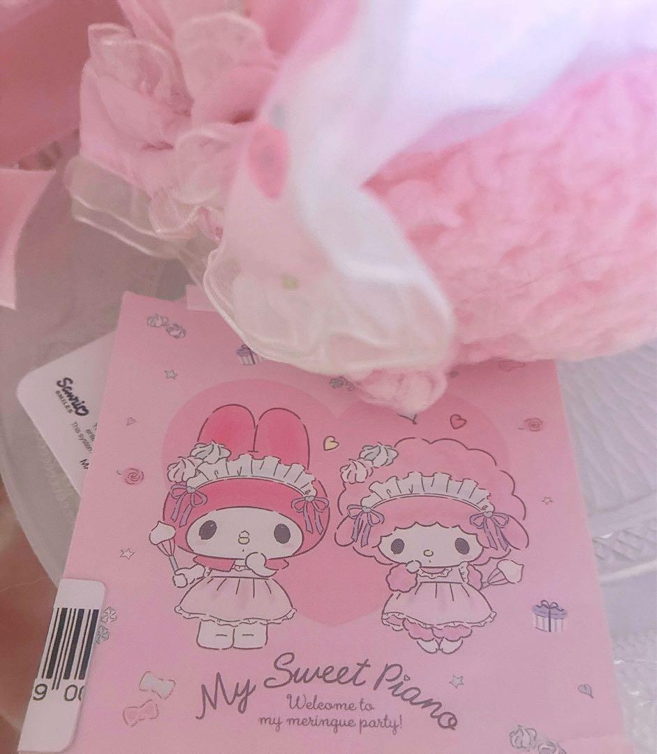 激レア♡サンリオ♡当時物♡ピアノちゃん♡メレンゲパーティ♡ぬいぐるみ♡ピンク♡