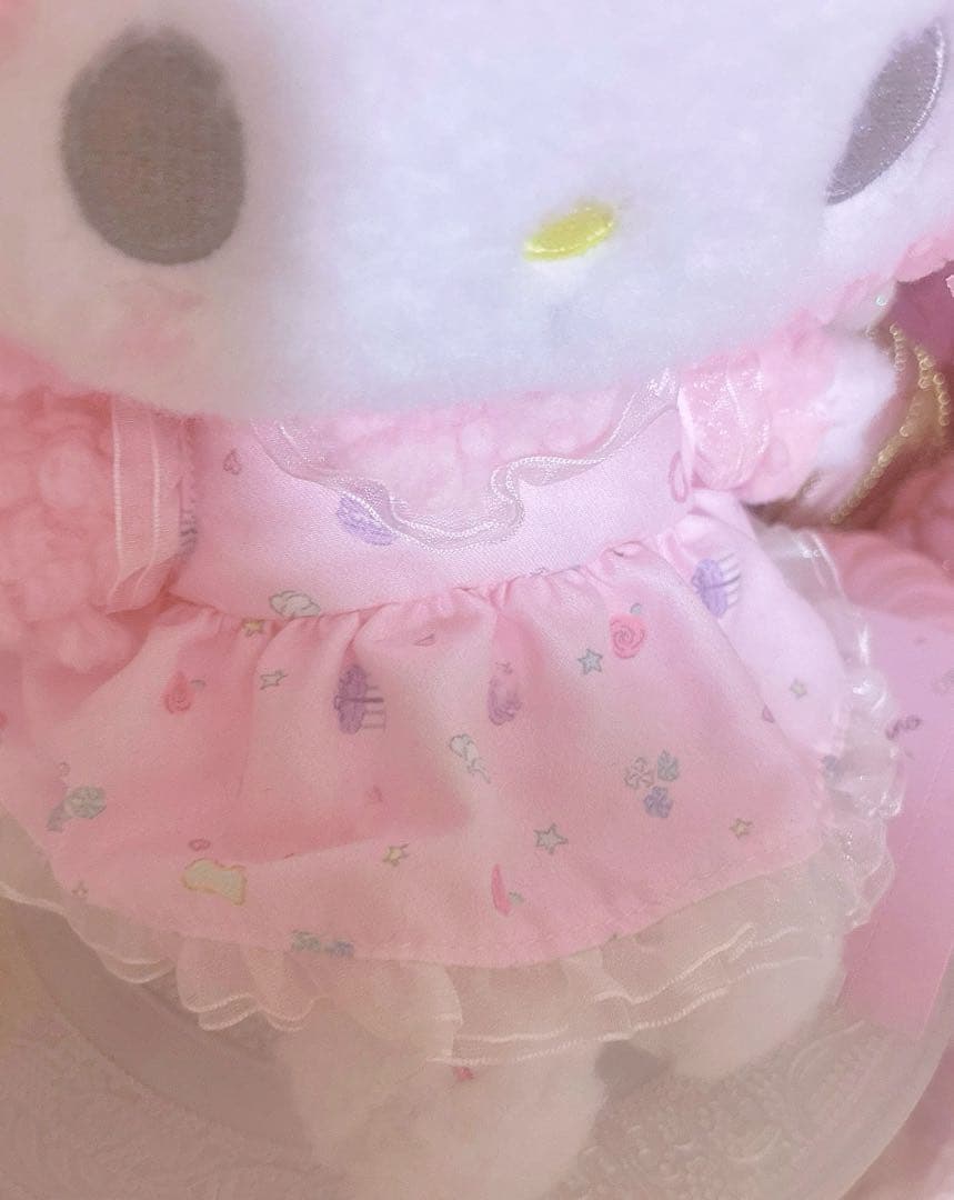 激レア♡サンリオ♡当時物♡ピアノちゃん♡メレンゲパーティ♡ぬいぐるみ♡ピンク♡