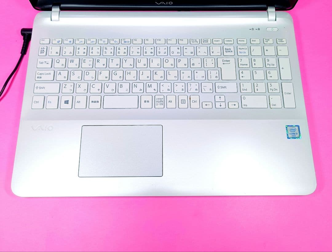 【お買い得】500GB✨人気VAIO✨カメラ付き白ノートパソコン✨データの整理に