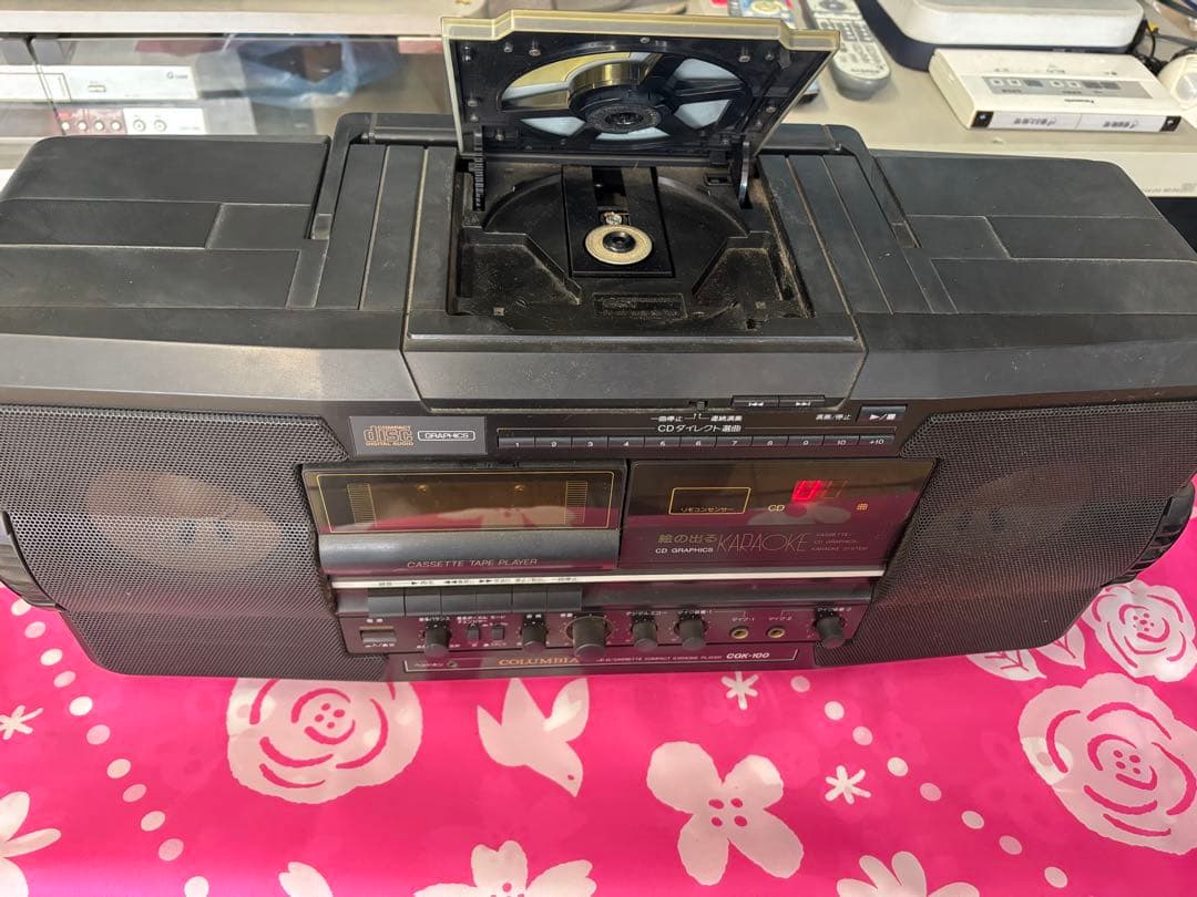 コロンビア　 CGK-100 CDカセットデッキ
