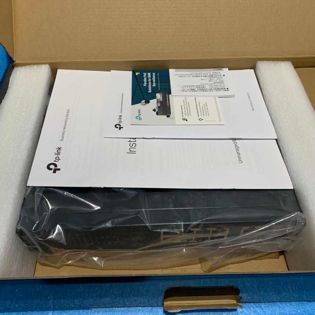 ④極美品　TP-Link 16ポート PoEハブ TL-SG1016PE