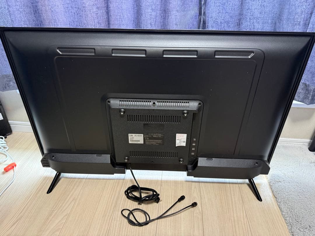 【中古】astex 40インチ 液晶テレビ AS-403W 2023年製
