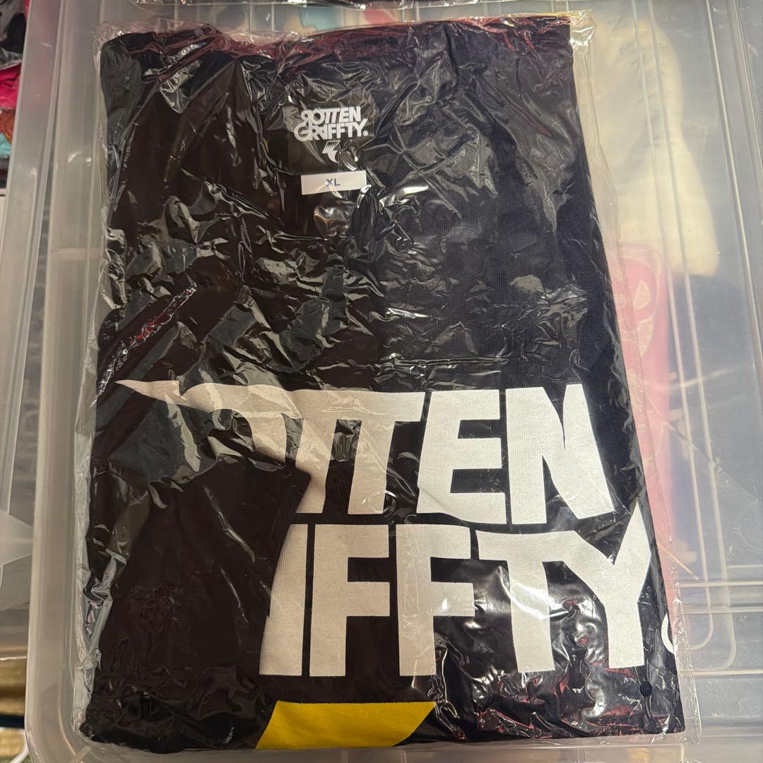 新品　ROTTENGRAFFTY ロンT ネイビー XLサイズ　定番