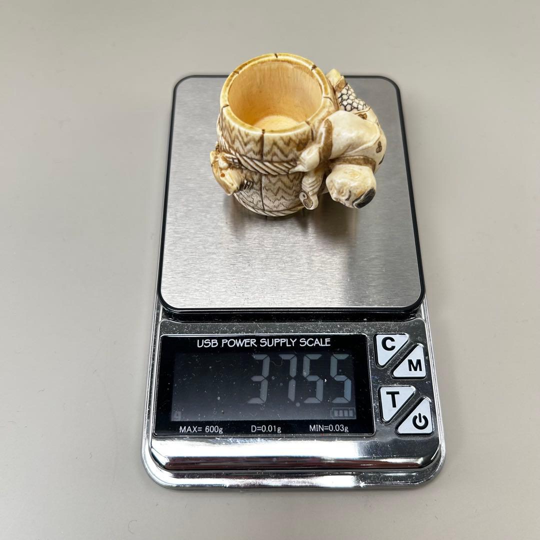 彫刻極上根付天然素材アンティーク骨董飾り物古美術置物細密細工