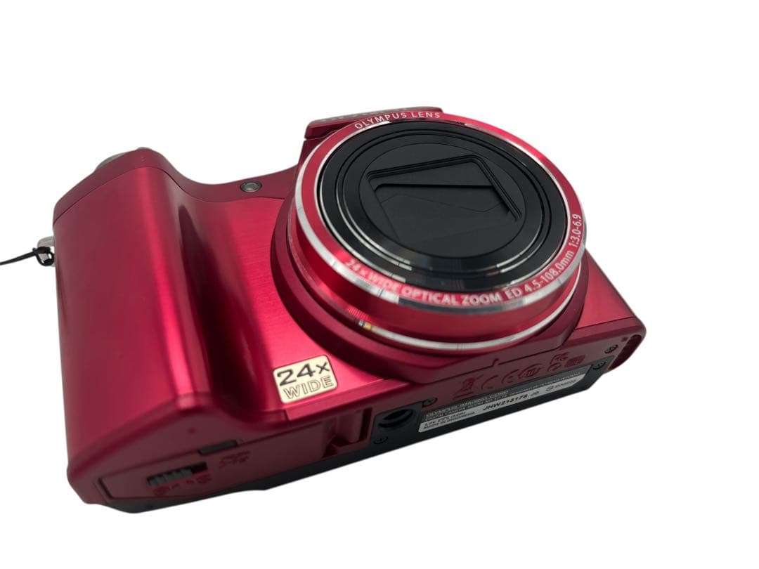 OLYMPUS SZ-14 デジタルカメラ レッド デジカメ オリンパス 24倍